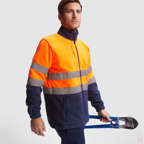 Chaqueta Forro Polar Alta Visibilidad Hombre ALTAIR