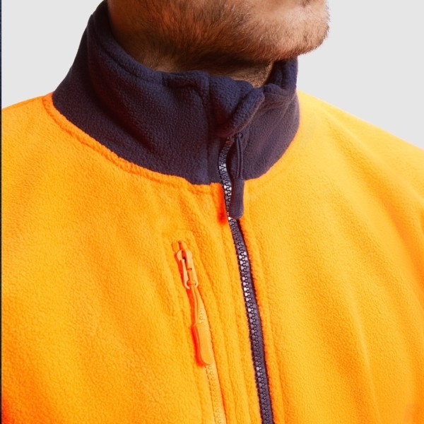 Chaqueta Forro Polar Alta Visibilidad Hombre ALTAIR