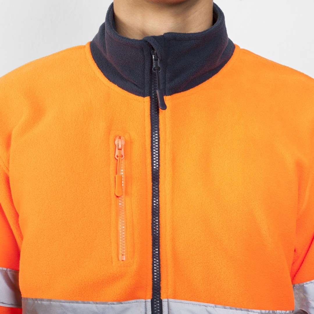 Chaqueta Forro Polar Alta Visibilidad Hombre...