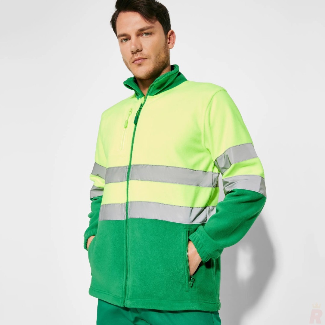 Chaqueta Forro Polar Alta Visibilidad Hombre...