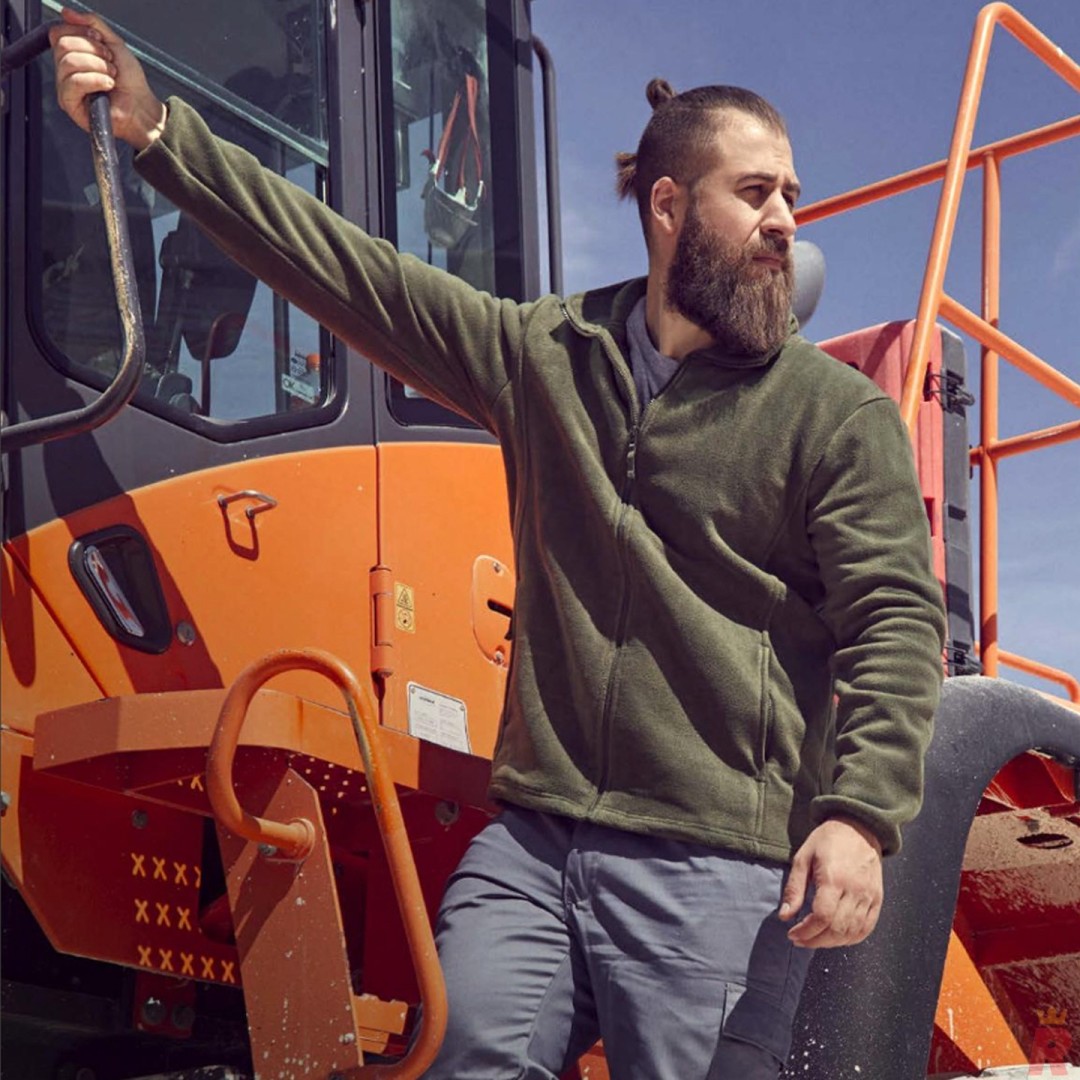 Chaqueta Forro Polar Cuello Alto Hombre ARTIC