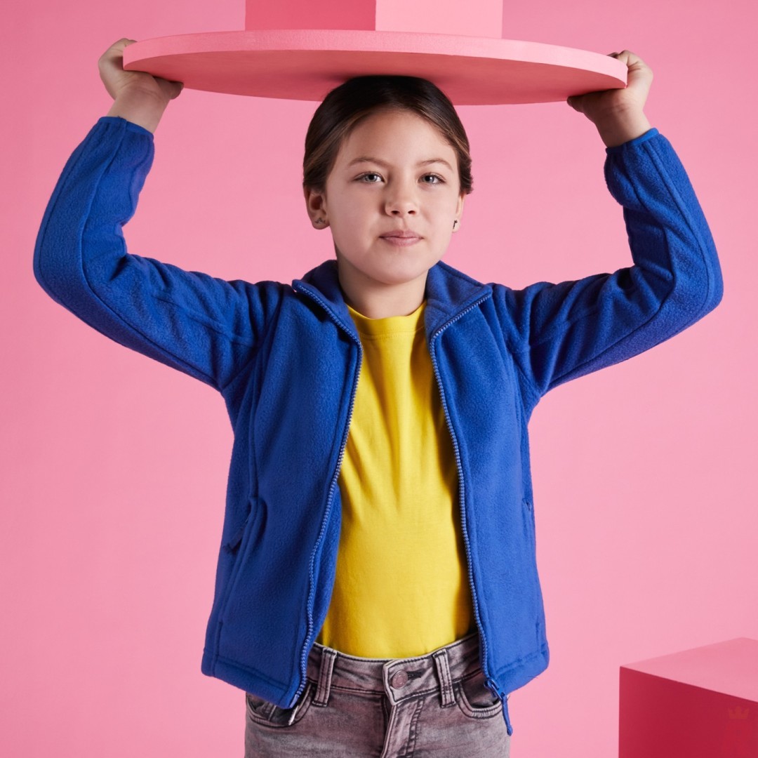 Chaqueta Forro Polar Cuello Alto Infantil ARTIC