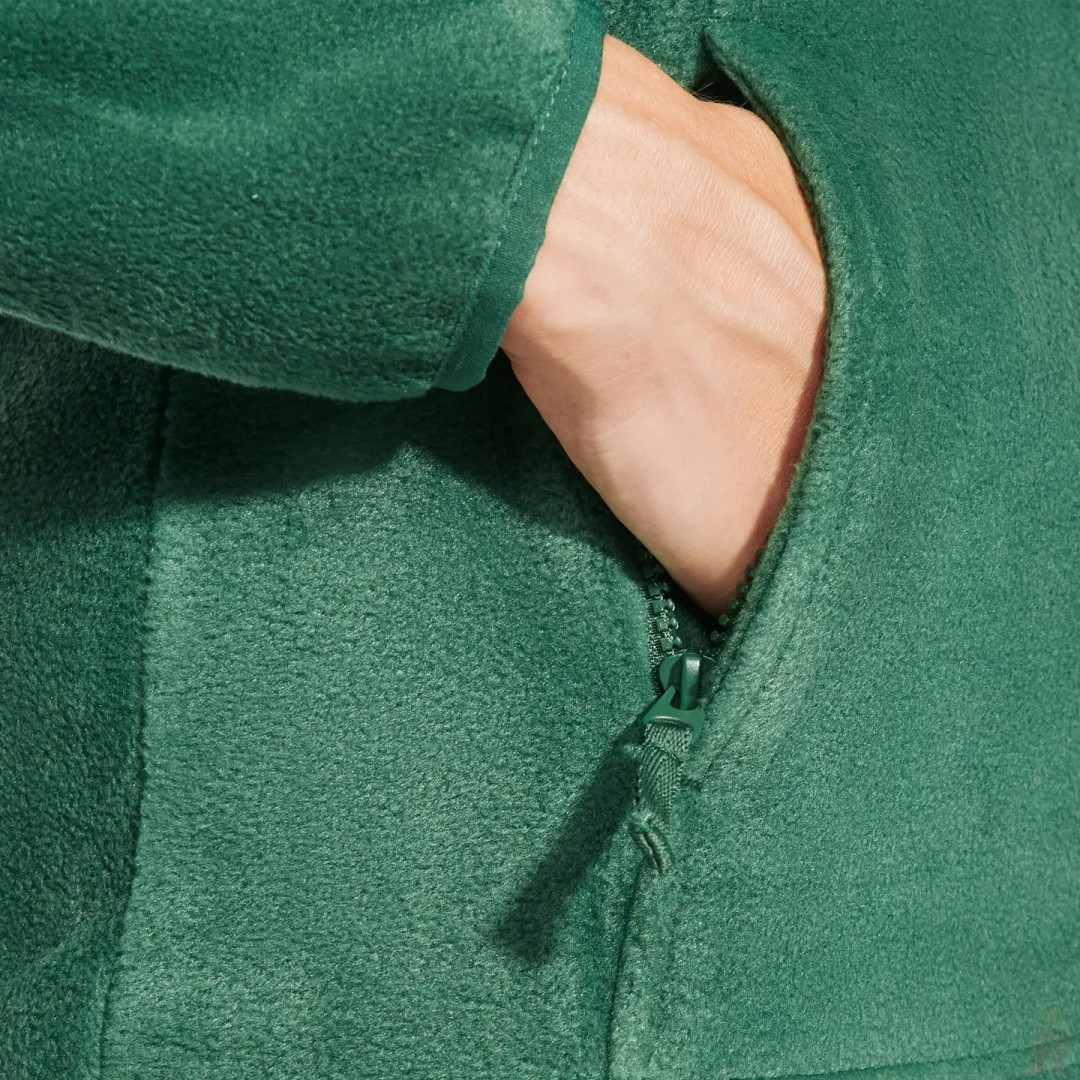 Chaqueta Forro Polar Entallada Cuello Alto...