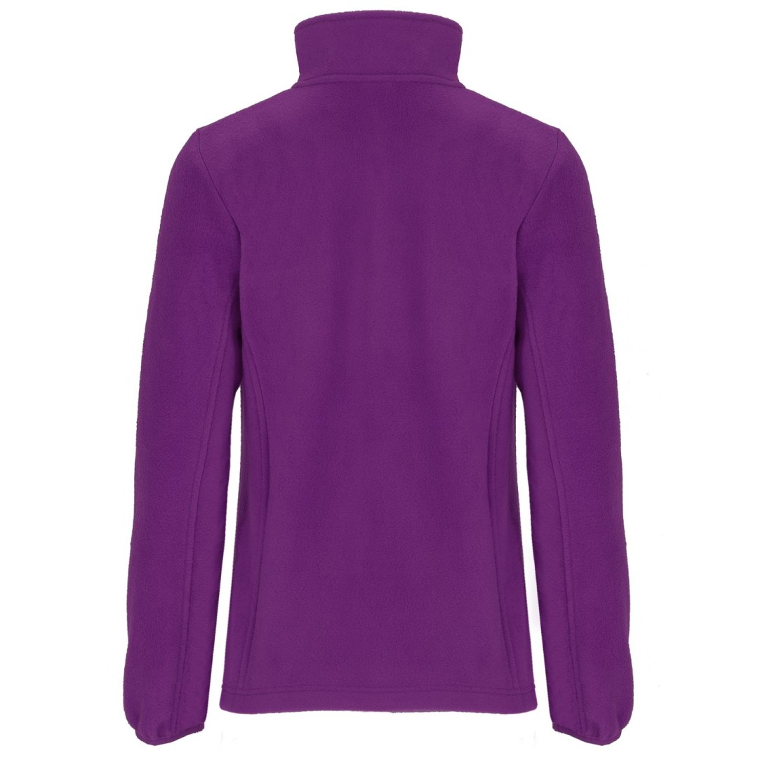 Chaqueta Forro Polar Entallada Cuello Alto...