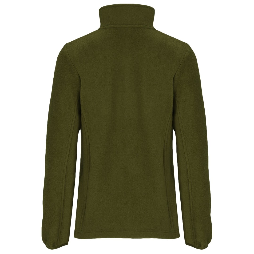 Chaqueta Forro Polar Entallada Cuello Alto...