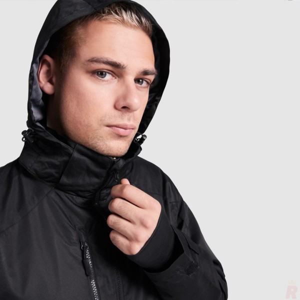 Chaqueta Impermeable Forro Interior Hombre Tejido Cuadrillé ALASKA