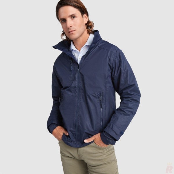 Chaqueta Impermeable Forro Interior Hombre Tejido Cuadrillé ALASKA