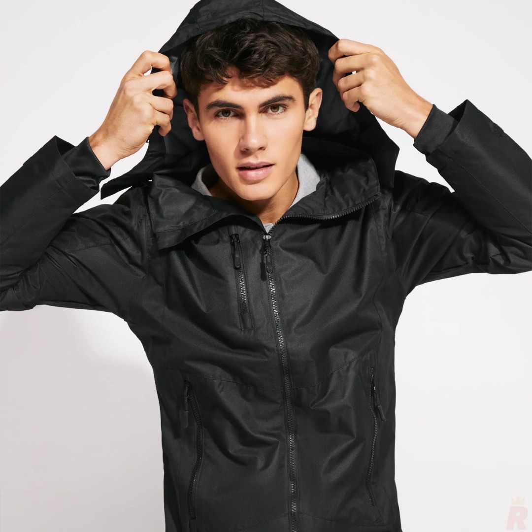 Chaqueta Impermeable Forro Interior Hombre...