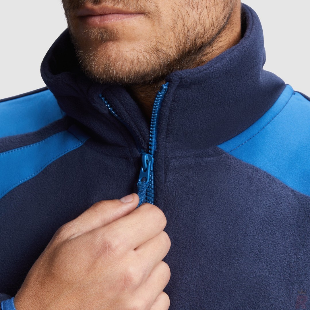 Chaqueta Laboral Combinada Micropolar Unisex...