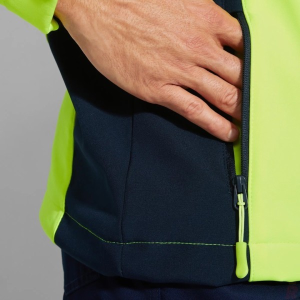 Chaqueta Softshell Alta Visibilidad Hombre ANTARES