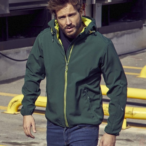 Chaqueta Softshell Capucha Interior Micropolar Unisex SIBERIA