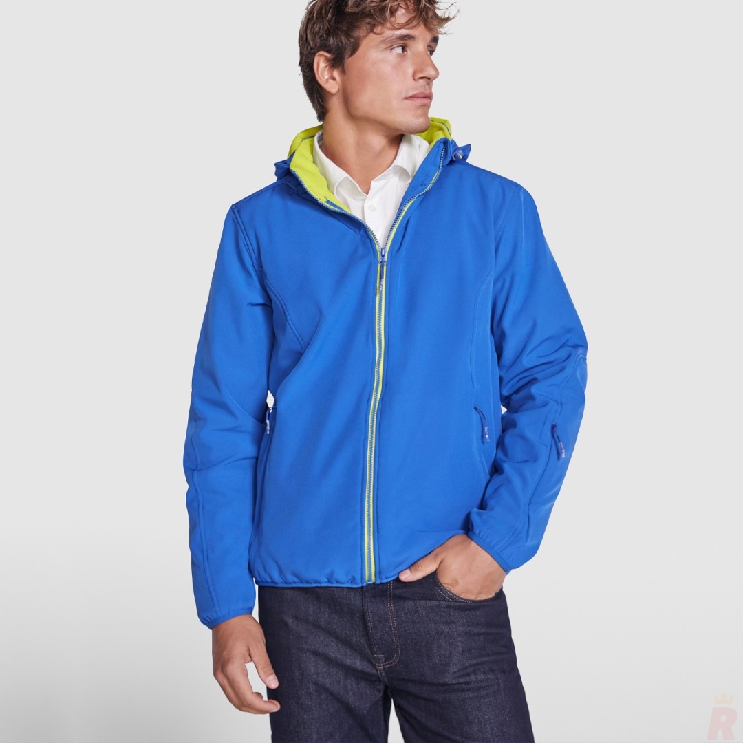 Chaqueta Softshell Capucha Interior Micropolar...