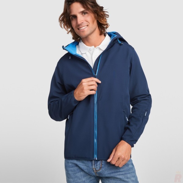 Chaqueta Softshell Capucha Interior Micropolar Unisex SIBERIA