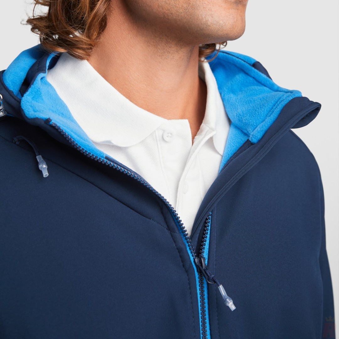 Chaqueta Softshell Capucha Interior Micropolar...