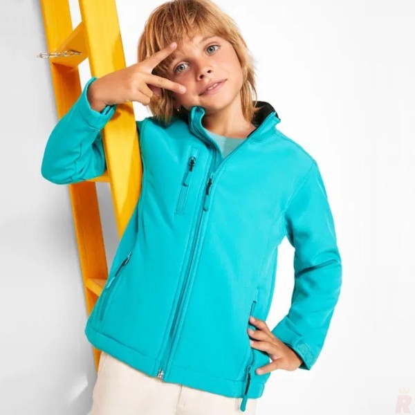 Chaqueta Softshell Forro Polar Infantil NEBRASKA