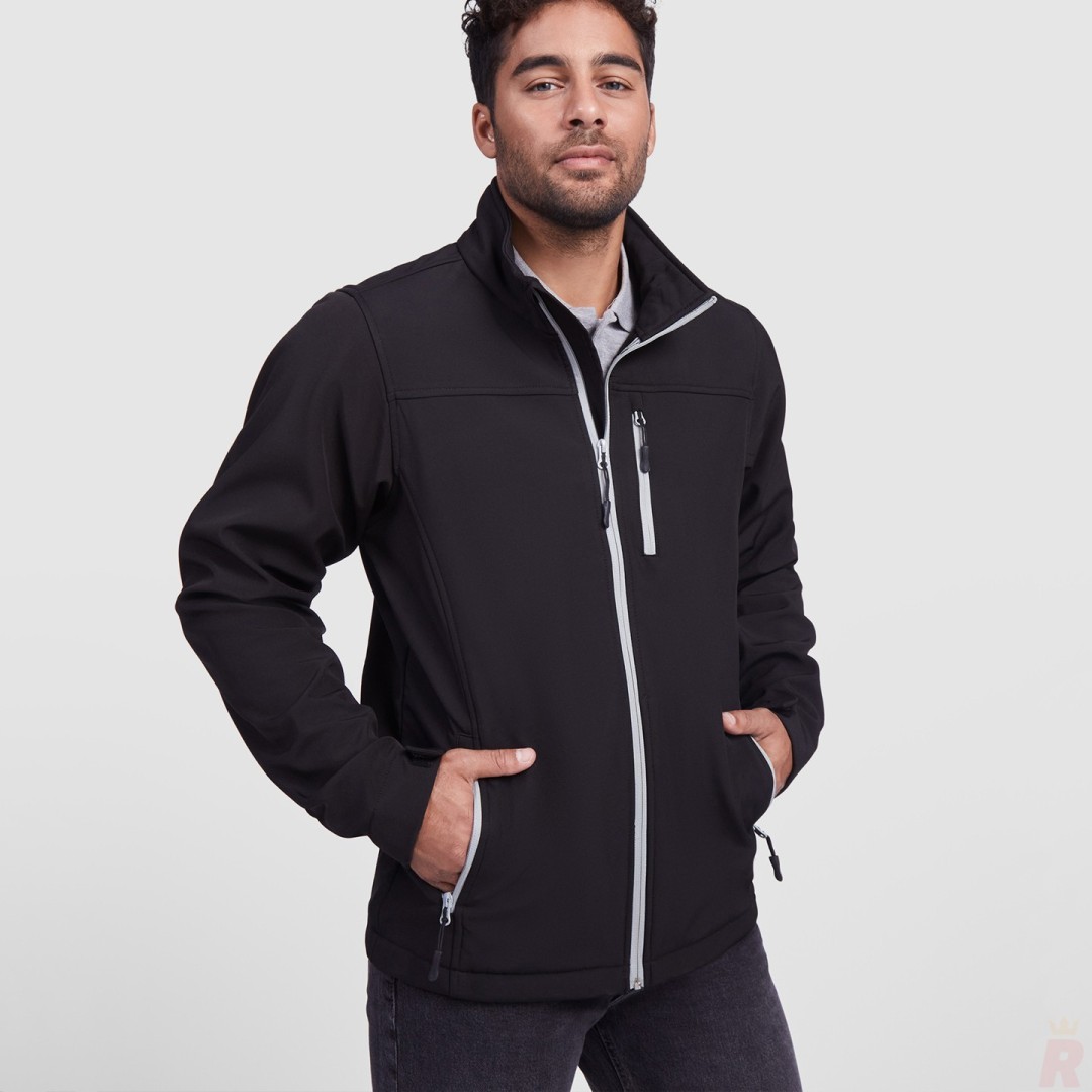 Chaqueta Softshell Hombre Interior Micropolar...