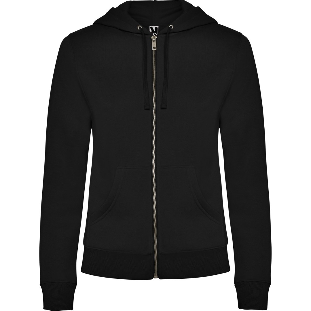 Chaqueta Sudadera Capucha Mujer Felpa Perchada...