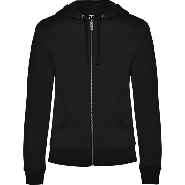 Chaqueta Sudadera Capucha Mujer Felpa Perchada VELETA