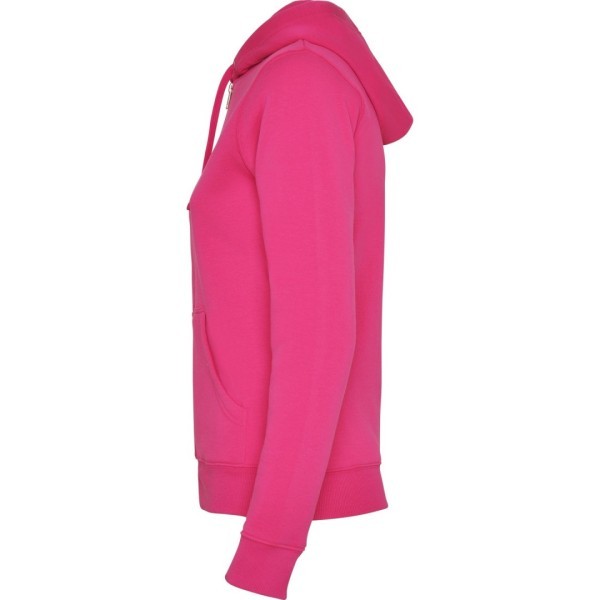 Chaqueta Sudadera Capucha Mujer Felpa Perchada VELETA
