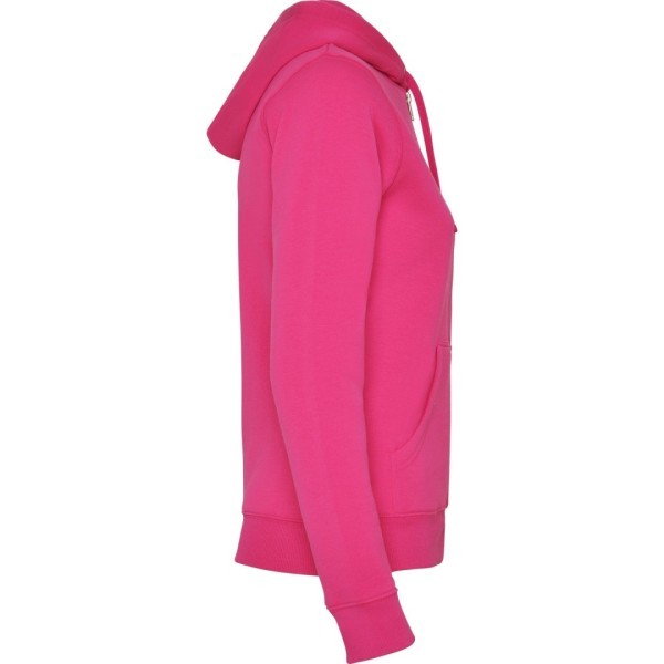 Chaqueta Sudadera Capucha Mujer Felpa Perchada VELETA