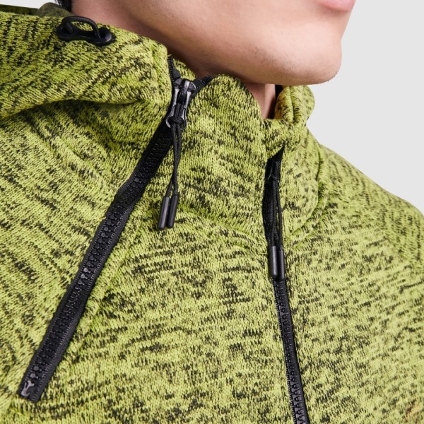 Chaqueta Sudadera Capucha Punto Felpado Hombre EVEREST