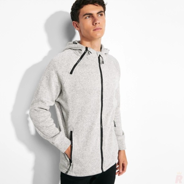 Chaqueta Sudadera Capucha Punto Felpado Hombre EVEREST