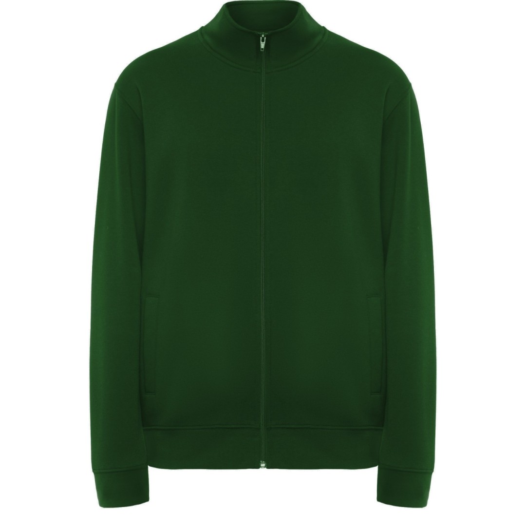 Chaqueta Sudadera Cremallera Cuello Alto Adulto...