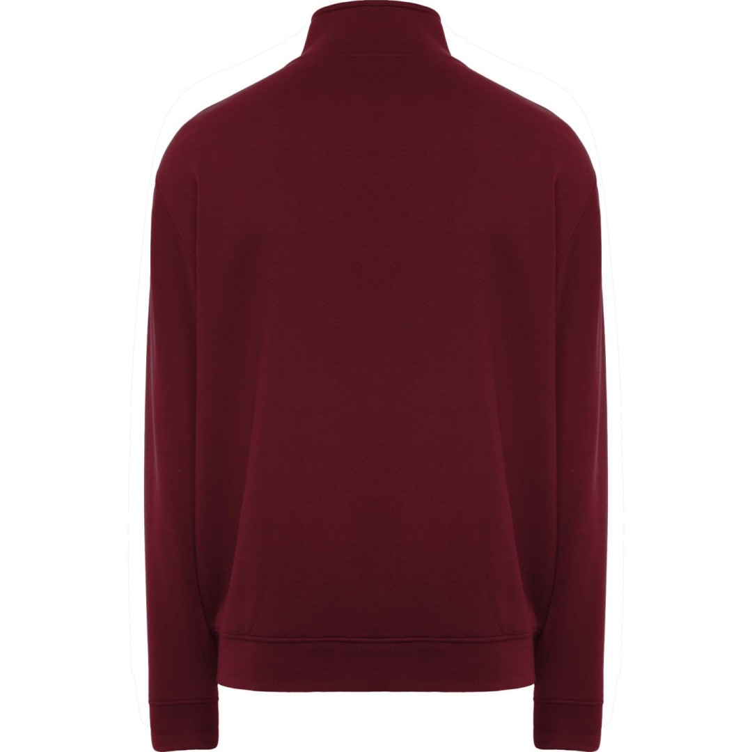 Chaqueta Sudadera Cremallera Cuello Alto...