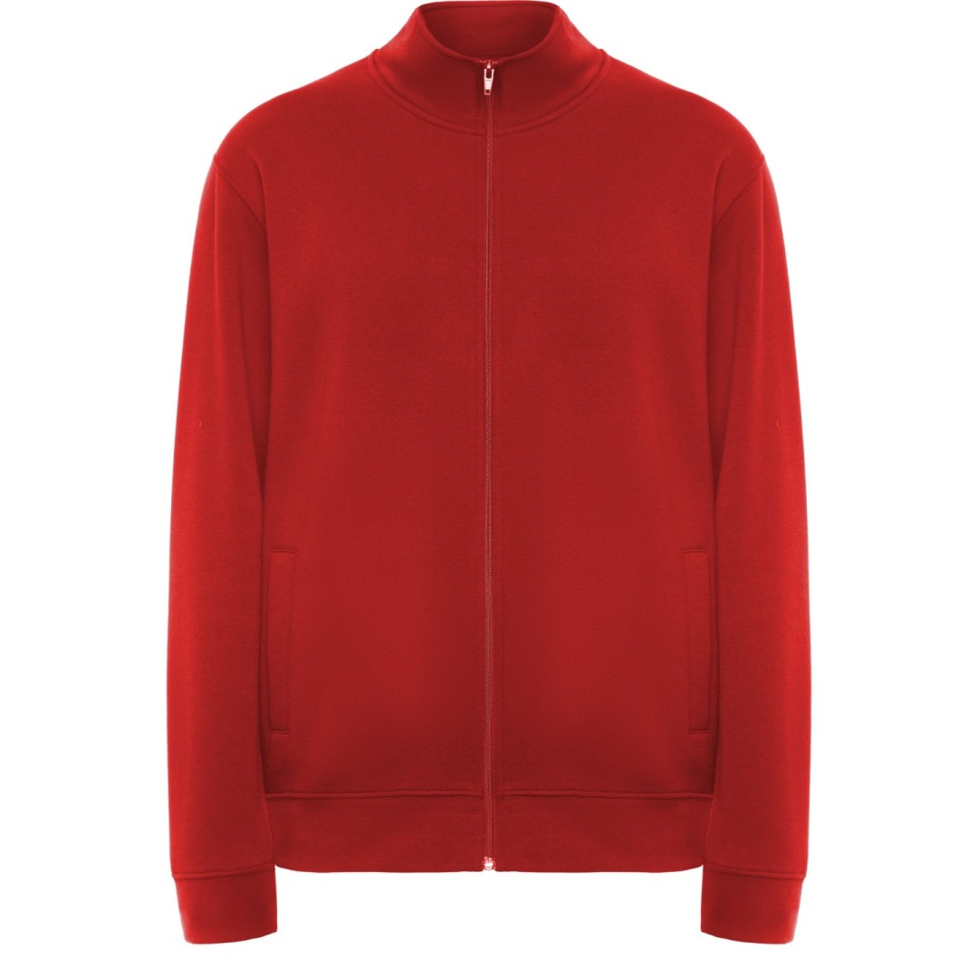 Chaqueta Sudadera Cremallera Cuello Alto...