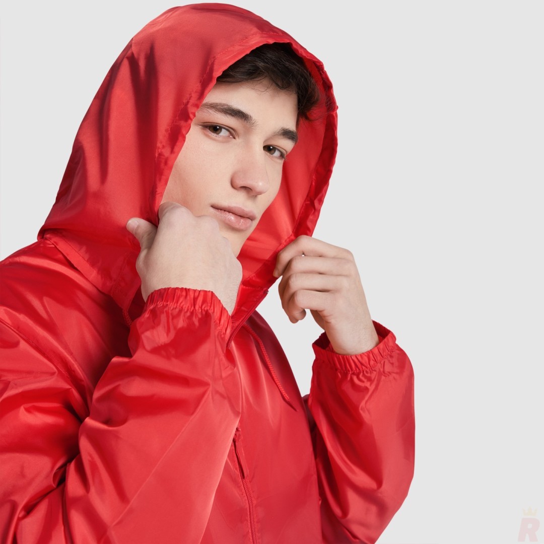 Chubasquero Capucha Extraíble Unisex ISLAND