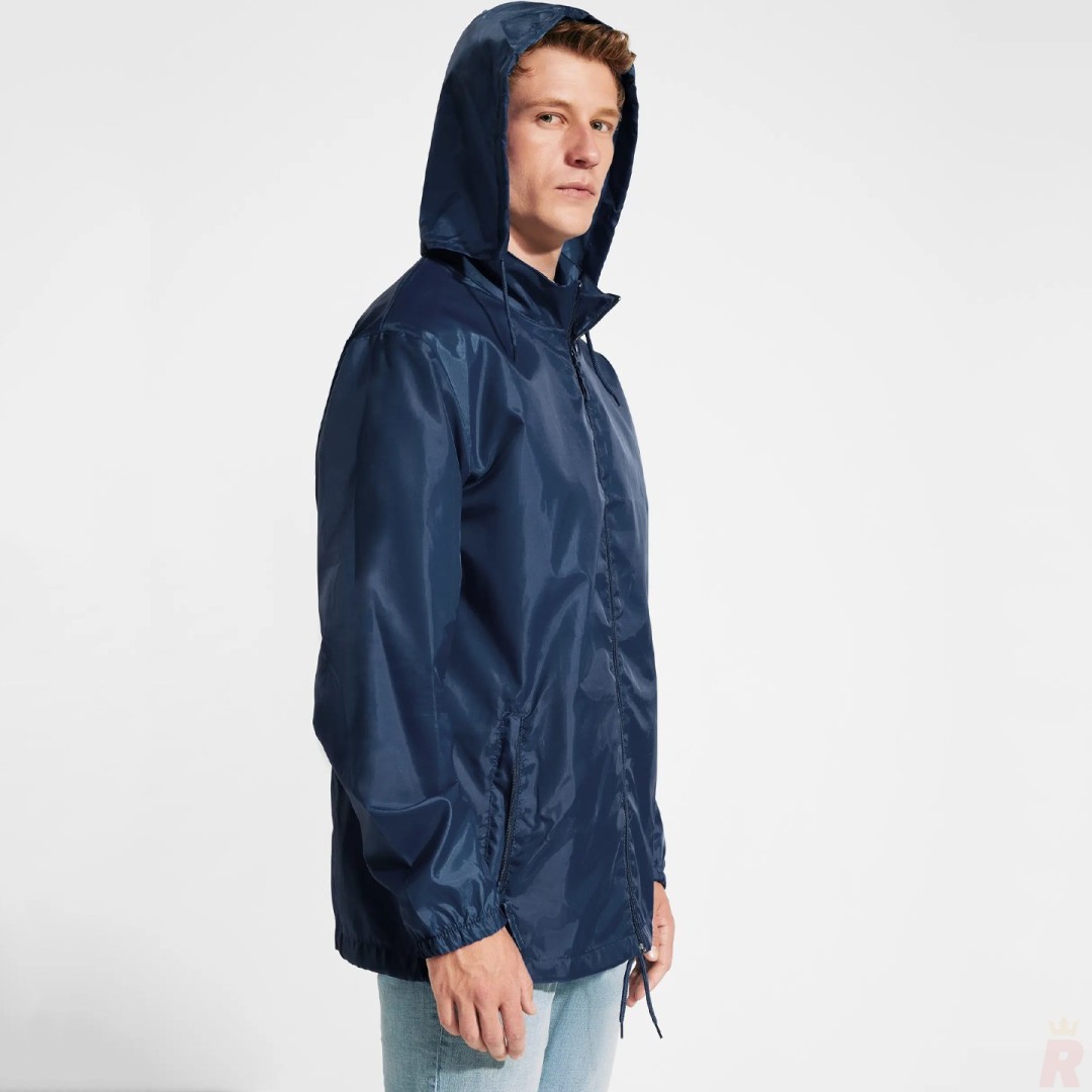 Chubasquero Capucha Extraíble Unisex ISLAND