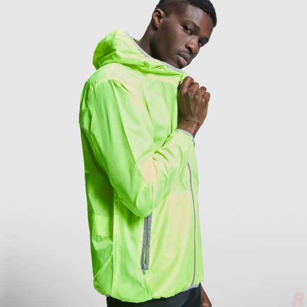 Chubasquero Cortavientos Capucha Adulto Unisex ANGELO