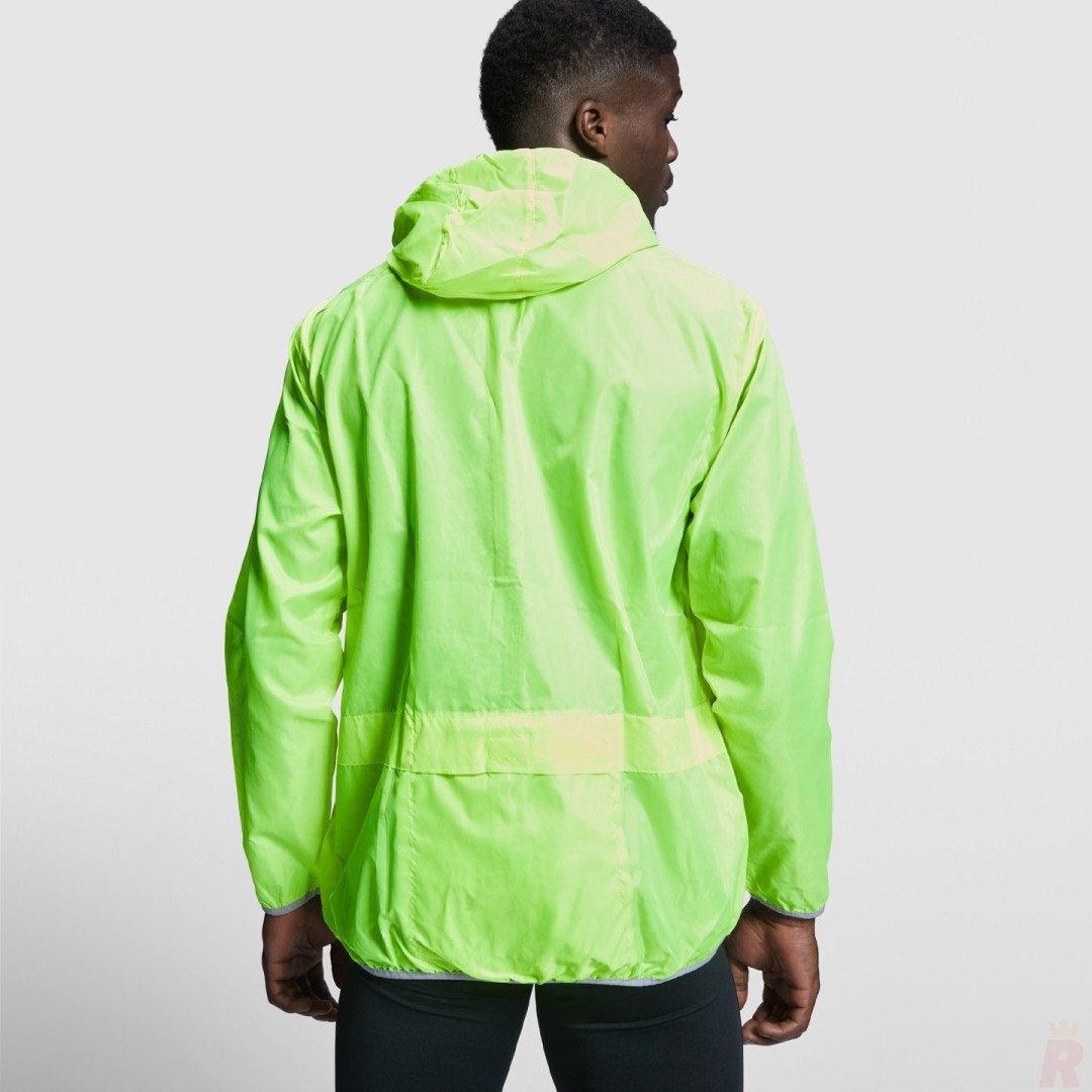 Chubasquero Cortavientos Capucha Adulto Unisex...