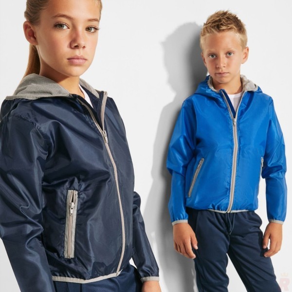 Chubasquero Cortavientos Capucha Infantil ANGELO