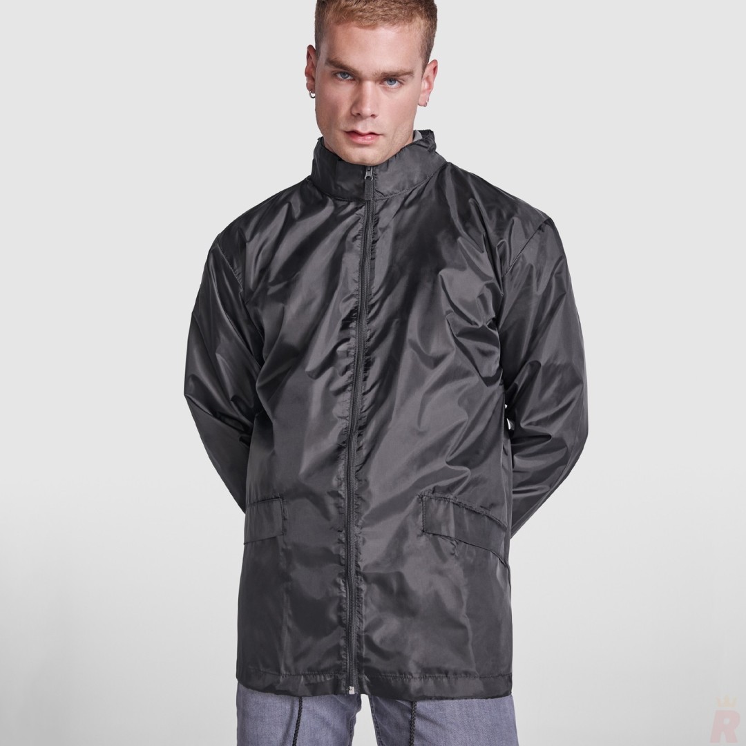 Chubasquero Cortavientos Impermeable Capucha...