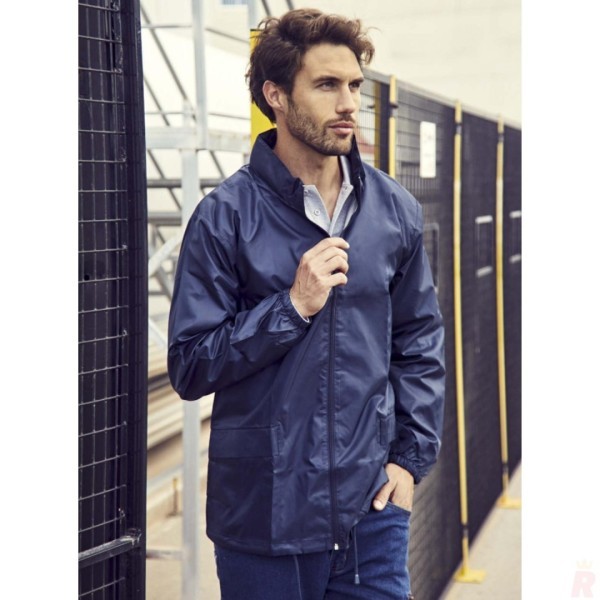 Chubasquero Cortavientos Impermeable Capucha Unisex ESCOCIA