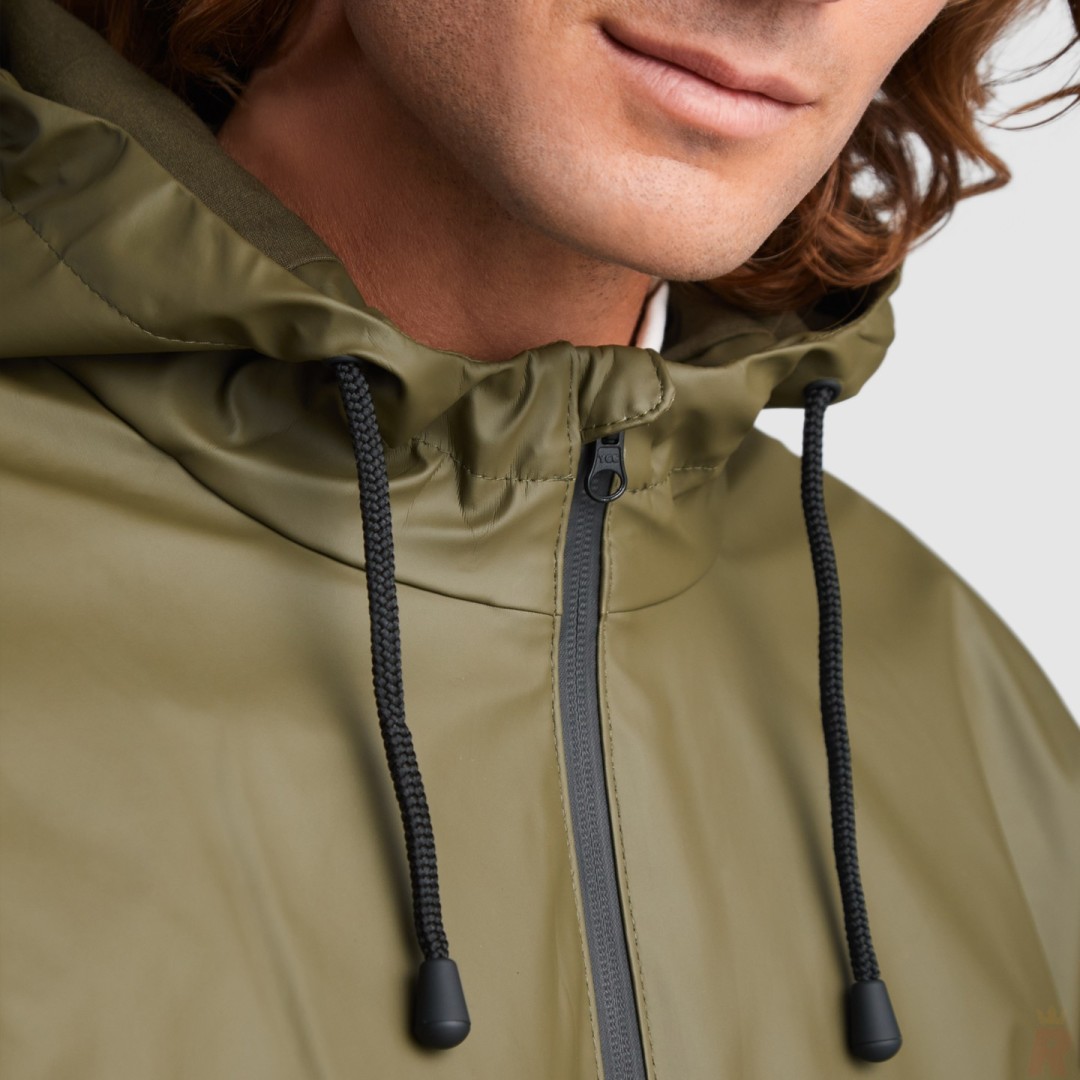 Chubasquero Impermeable Capucha Hombre SITKA