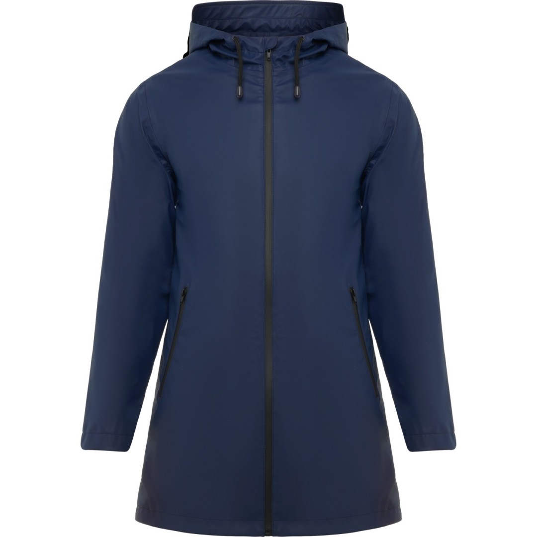 Chubasquero Impermeable Entallado Capucha Mujer...