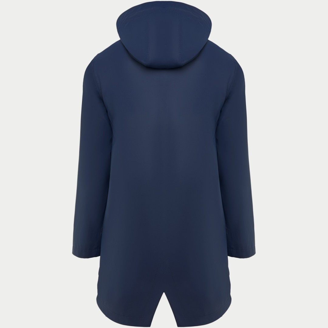 Chubasquero Impermeable Entallado Capucha Mujer...