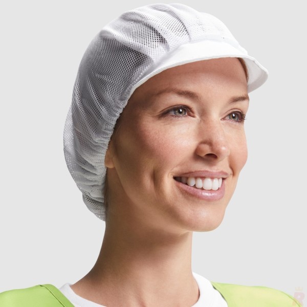 Cofia Cocina Alimentación Visera Rejilla Unisex ATALA