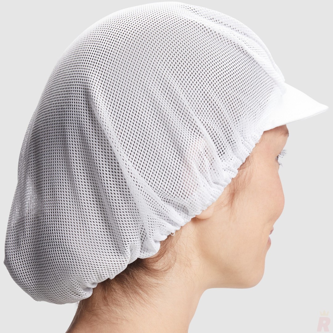 Cofia Cocina Alimentación Visera Rejilla Unisex...