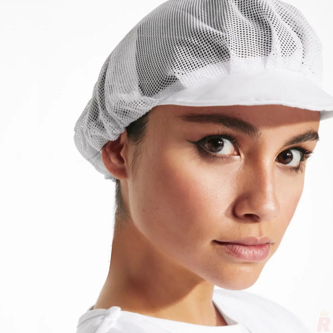 Cofia Cocina Alimentación Visera Rejilla Unisex...