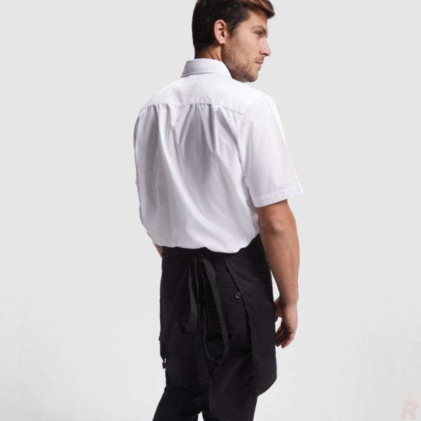 Delantal Corto Clásico Sarga Unisex CLASSIC