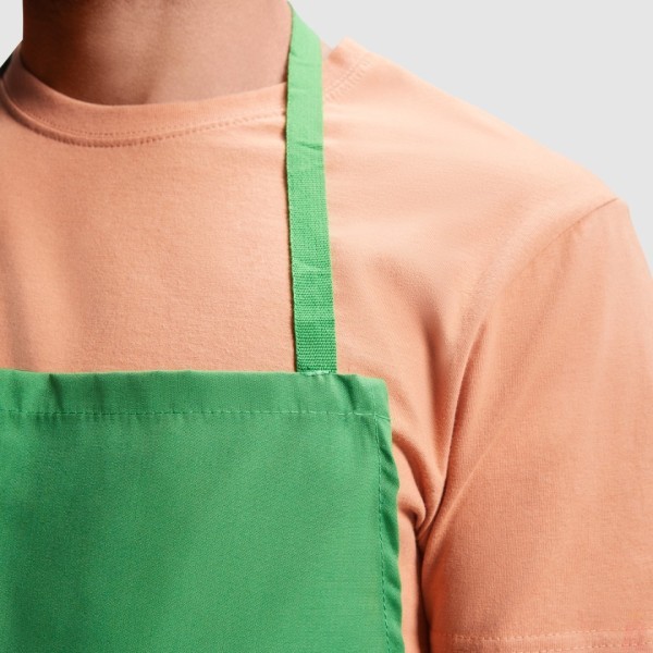 Delantal Largo Liso Popelín Unisex DUCASSE