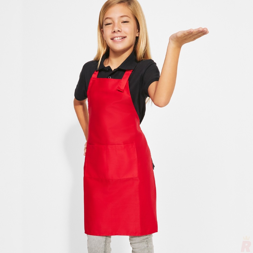 Delantal Largo Tejido Sarga Infantil BENOIT