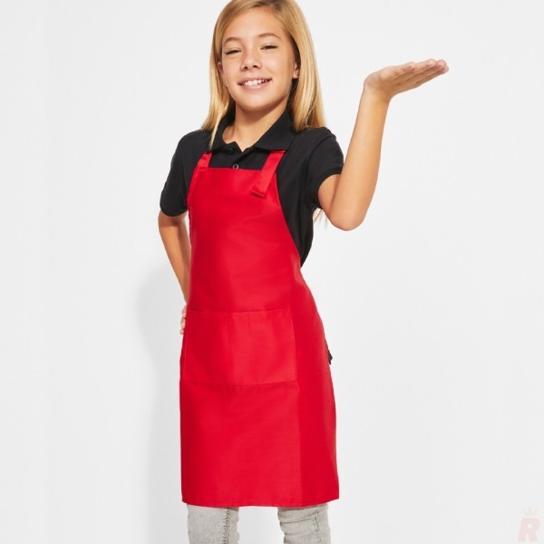 Delantal Largo Tejido Sarga Infantil BENOIT