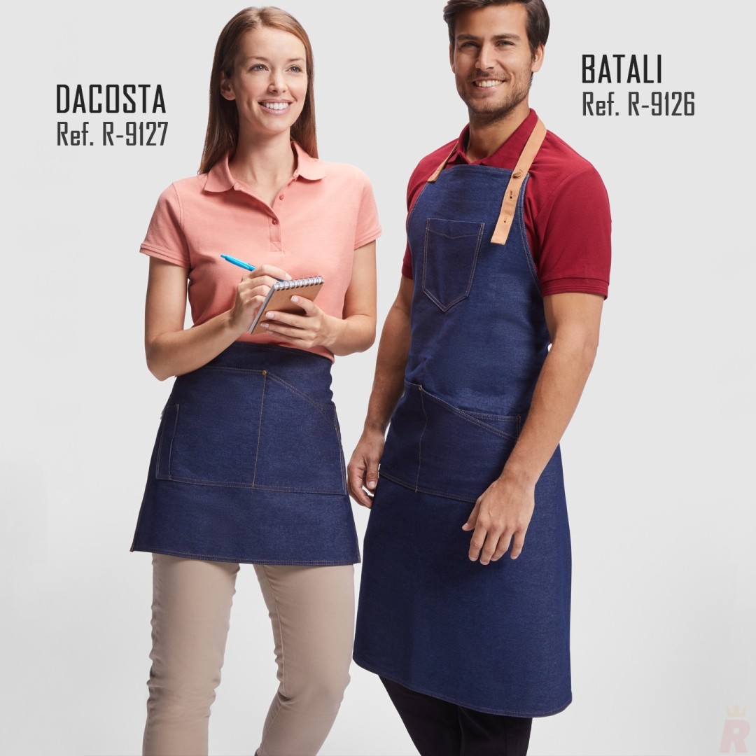 Delantal Vaquero Largo Unisex 100% Algodón BATALI