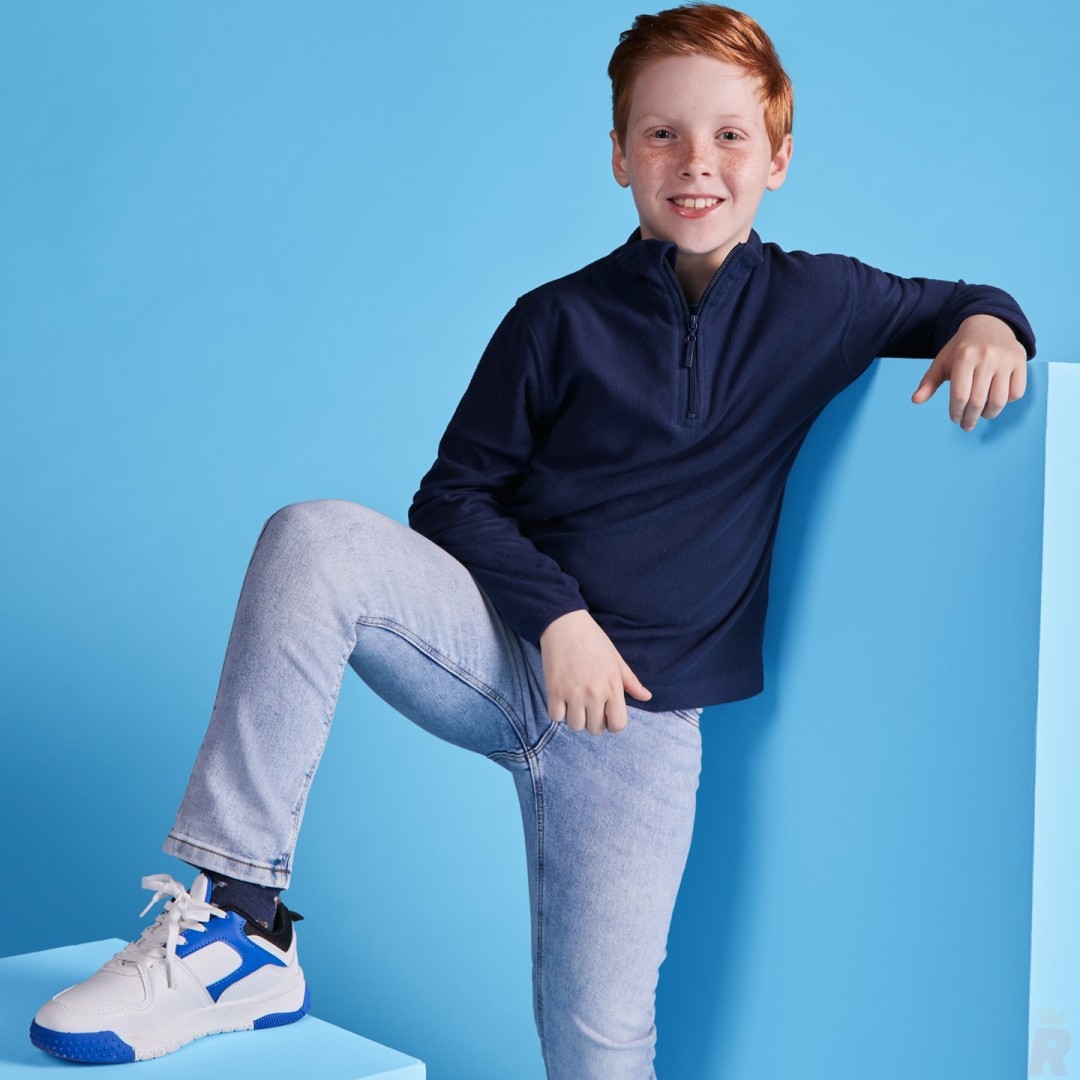 Forro Polar Media Cremallera Infantil HIMALAYA