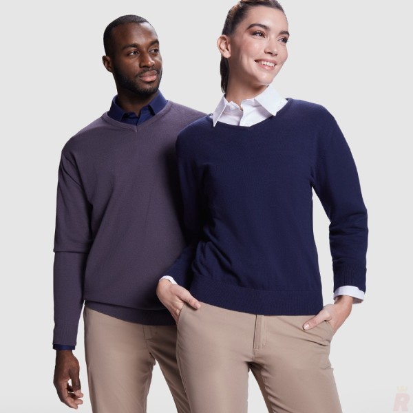 Jersey Cuello Pico Mujer Punto Fino HILUX WOMAN