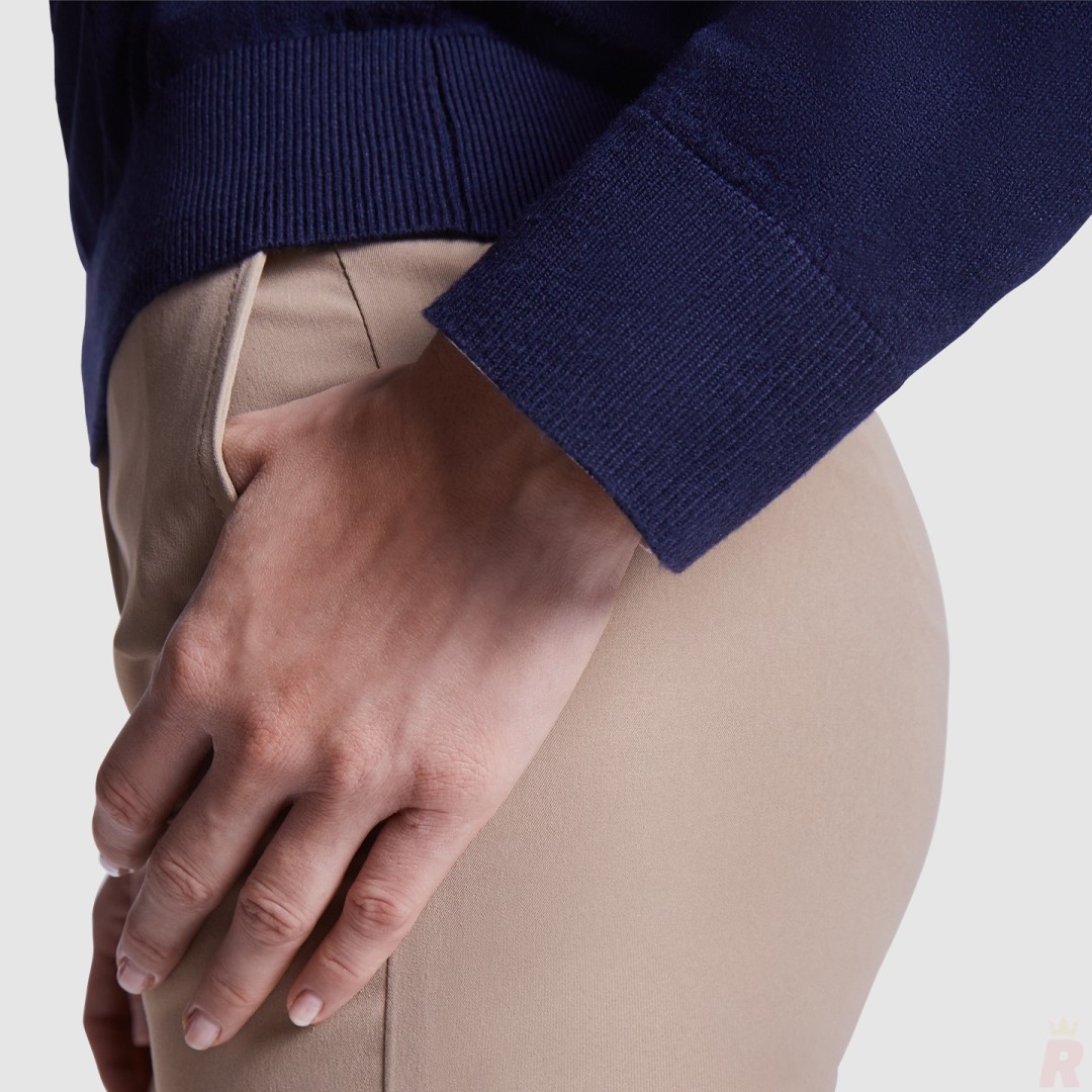 Jersey Cuello Pico Mujer Punto Fino HILUX WOMAN